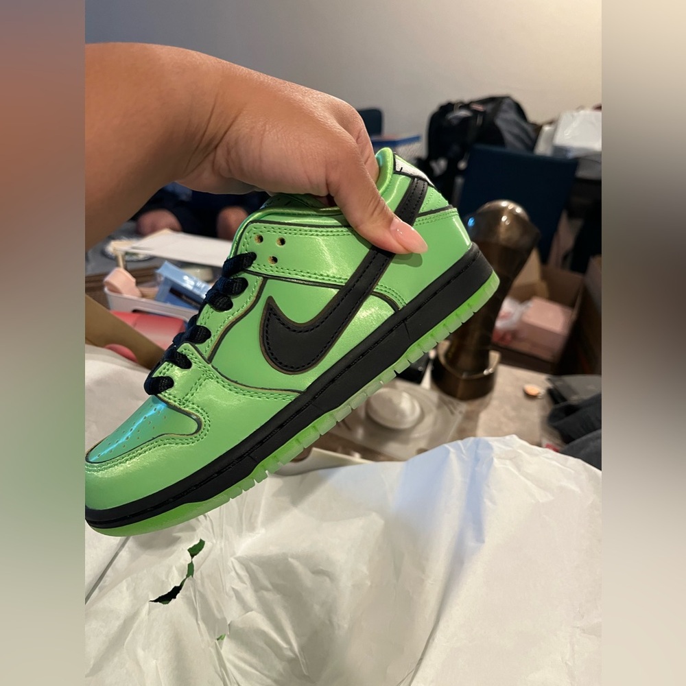 Nike SB Dunk Low Pro Powerpuff girl Buttercup